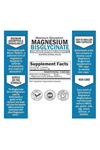 BioSchwartz Magnesium Bisglycinate 100% Chelate No-Laxative Effect - Maximum Absorption- Fully Reacted & Buffered for Energy Muscle Bone & Joint Support -180 Vegi Capsul.47.