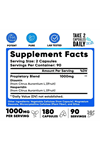 We Like Vitamins Diosmin Hesperidin 1000mg – 180 Capsules – 90 Day Supply.USA.57.