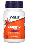 NOW Foods, Vitamin A, 10,000 IU, 100 Softgels