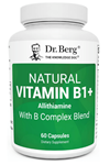 Dr. Berg  Natural Vitamin B1+ Allithiamine with B Complex Blend - 60 Capsules.4049