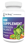 Dr. Berg DIM Supplement Estrogen Balance with Black Cohosh and - 60 Capsules.4043