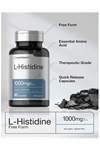 Horbaach L-Histidine 1000mg 90 Capsules Non-GMO and Gluten Free.45.