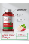 Horbaach Apple Cider Vinegar Capsules 2400mg 150 Count Non-GMO, Gluten Free.