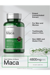 Horbaach Maca Root Capsules 120 Pills High Potency Extract Non-GMO Gluten Free.37.