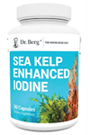 Dr. Berg  Sea Kelp - 200mcg  Premium Iodine - Blend Includes Klamath Blue-Green Algae - 90 Capsules.57