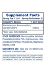 Hi-Tech Pharmaceuticals Nexrutine 60 Tablets