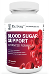 Dr. Berg  Blood Sugar Support Advanced Formula with Chromium & Potassium 120- Vegetable Capsul.Abd Menşei.64.