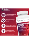 Dr. Berg  Blood Sugar Support Advanced Formula Chromium  Potassium 120- Vegetable Capsul.Abd Menşei.64.
