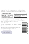 INCAS USDA Organic Thai Black Ginger for Men 500mg  120 Vegan Capsul Non GMO Verified  First & Only Organic Certified Kaempferia Parviflora Thai Ginseng.49.