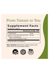 Real Mushrooms L-Ergothioneine, Golden Oyster Mushroom Extract 60ct Longevity, Immune Support Brain Blend with Beta Glucan - Organic, Vegan.Made ın Usa.62.