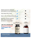 VINATURA Tongkat Alı & Fadogia Agrestis - 1200mg, L-Citrulline and L-Arginine, 60 Capsul.Made ın Usa.54.
