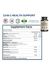 VINATURA Berberine HCL & Ceylon Cinnamon - Red Yeast Rice & CoQ10 1300mg  Healthy Levels with Green Tea Extract, Resveratrol, Magnesium, Glycinate, Chromium Picolinate 60 Capsul.53.