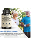 VINATURA Berberine HCL & Ceylon Cinnamon - Red Yeast Rice & CoQ10 1300mg  Healthy Levels with Green Tea Extract, Resveratrol, Magnesium, Glycinate, Chromium Picolinate 60 Capsul.53.