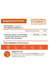 NutriFlair Liposomal Vitamin C  1700mg, 180 Capsul - High Absorption, Fat Soluble VIT C, Antioxidant, Higher Bioavailability Immune System Support & Collagen Booster.