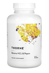 Thorne (Ösg Özel Sporcu Gıdaları) Betaine HCL  Pepsin 225 Capsul.Orj Usa.