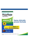 PreserVision  AREDS 2 Eye Vitamin  120 SOFTGJEL Mineral, Contains Lutein, Vitamin C, Zeaxanthin, Zinc  Vitamin E,57.