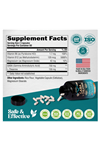 NUTRAHARMONY  GA.BA L-Theanine  900mg 120 Capsul - Made in USA - Magnesium  Vitamin B6 - Calm,Sleep,Relaxation  Mood Support - Gam.ma AminoButyric Acid, L-Theanine, Vegan.50..