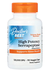 Doctor's Best, High Potency Serrapeptase, 120,000 SPU, 90 Veggie Capsul.USA.56.