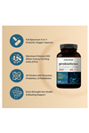 NatureBell Probiotics 200 Billion CFU  240 Veggie Capsul with Synbiotic Blend of Digestive Enzymes, Prebiotics, & Postbiotics – 40 Strains – Full-Spectrum Gut Health & Bloating.55.