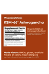 Physician'sChoice KSM-66 Ashwaganda 1000mg 60 Capsul Black Pepper.USA MENŞEİ.57.