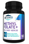 One Elevated Most Bioactive Methyl Folate Uniquely Formulated with Highest Grade Methylcobalamin (B12), Niacin, B1, B2 B6 90 Capsul.Made ın Usa