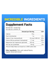 Dr. Berg Magnesium Glycinate Powder CALM for Sleep, Relaxation,  Stress Relief - Now Includes Vitamin D3 & Zinc - Delicious Raspberry & Lemon  (50 Servings).57.