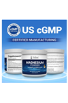 Dr. Berg Magnesium Glycinate Powder CALM for Sleep, Relaxation,  Stress Relief - Now Includes Vitamin D3 & Zinc - Delicious Raspberry & Lemon  (50 Servings).57.