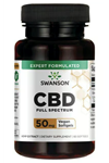Swanson Premium Full Spectrum 50mg - 60 Vegan Softgels.ABD MENŞEİ