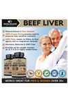 Wholesome Wellness Grass Fed Desiccated Beef Liver 4500mg 180 Capsules - Natural Iron, Vitamin A, B12 for Energy.Amazon Best Seller.54.