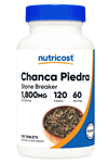 Nutricost Chanca Piedra Extract - Stone Breaker - 120 Tablets, 1800mg.Abd Menşei.36.