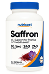 Nutricost Saffron Extract 88.5mg, 240 Capsules.Abd Menşei