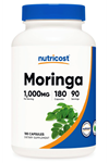 Nutricost Moringa  500mg, 180 Capsules (90 Servings) Abd Menşei
