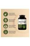 NatureBell Pure Moringa 8000mg - Made with Moringa Organic, 240 Capsules.Abd Menşei.47.