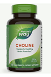 Nature's Way Choline 500mg (Kolin Nörotransmitter Brain Health) 100 Tablet. Usa Version 37.
