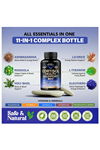 NUTRAHARMONY  Cortısol Healt Support - 11-in-1 Supplement 600mg  60 Capsul.Abd Menşei.46.
