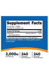 Nutricost Vitamin D3 2000 iu Softgels, 240 Softgels.Abd Menşei.