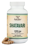 Double Wood Shatavari  1,000mg Organic Shatavari  180 Capsules.Abd Menşei