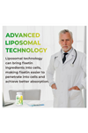 Kaysearı Lıposomal Fisetin 1200mg Antioxidants Immunity Health Aging Cognitive Support 60 Capsul.Made ın Usa.