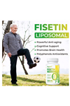 Kaysearı Lıposomal Fisetin 1200mg Antioxidants Immunity Health Aging Cognitive Support 60 Capsul.Made ın Usa.