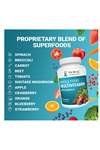 Dr. Berg  Whole Food Multivitamin Minerals-60 Capsul Men Women -Premium Whole Food Fruits Vegetable Folate, Alpha-lipoic Acid.61.