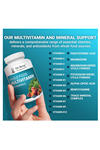 Dr. Berg  Whole Food Multivitamin Minerals-60 Capsul Men Women -Premium Whole Food Fruits Vegetable Folate, Alpha-lipoic Acid.61.