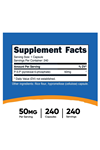 Nutricost P-5-P, 50 mg, 240 Capsules.Abd Menşei 39.