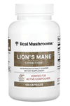Real Mushrooms, Lion's Mane, Mushroom Extract Powder, 120 Capsules.Abd Menşei
