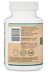 Double Wood Akkermansia Probiotic and Postbiotic (Increases GLP-1 Production) 120 Capsules, 50mg per Serving (Third Party Tested to 5 Billion TFU.Abd Menşei.