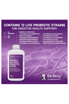 Dr. Berg's Friendly Probiotic Liquid Supplement Drink Mix w/ 12 Live Probiotics Strains.500ML 32 Servis.