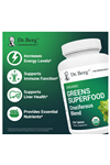 Dr. Berg   Greens Superfood Cruciferous -11 Phytonutrient- Energy, Immune System Liver Veggie - 250 Tablet.Abd Menşei.69.