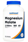 Nutricost, Magnesium Malate, 420 mg, 180 Capsules. Usa 4038