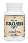 Double Wood Astaxanthin 12mg Max Strength (Only Patented Astaxanthin (Astrareal) with  60 Softgel