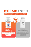 Sharoaid Liposomal Fisetin 1500mg  60 Softgels 98% Pure Fisetin Abd Menşei.