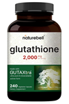 NatureBell Glutathione  2,000mg Per Serving, 240 Veggie Capsules.Abd Menşei.
